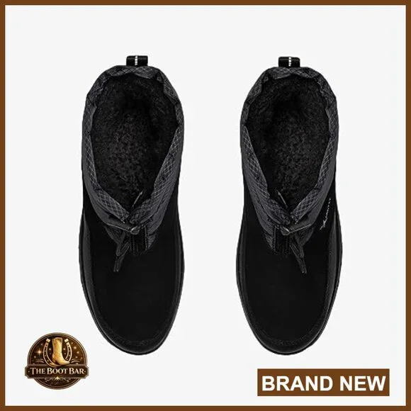 Mid-Calf Snow Boots Waterproof Insulated Winter Platform Heel